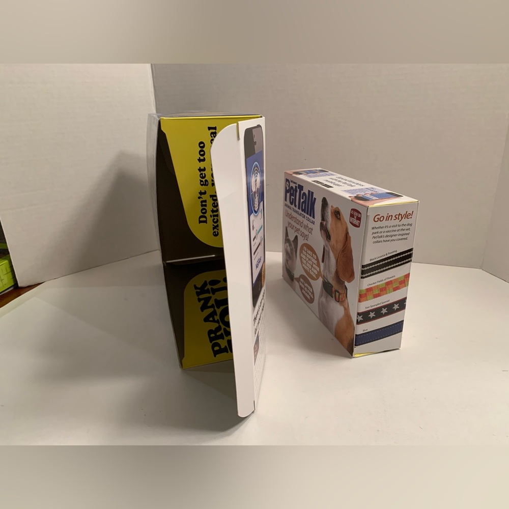 Prank-o Pair of Prank Gift Boxes Gag Joke Wrapping Box Funny Novelty Gift Box - Picture 5 of 14